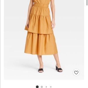 Who What Wear Women’s Tiered Skirt